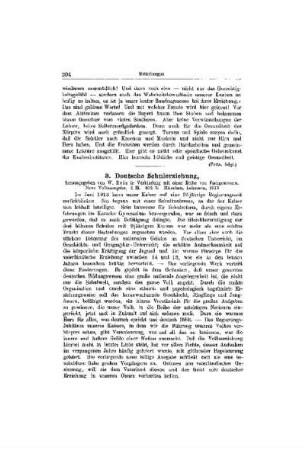 Deutsche Schulerziehung