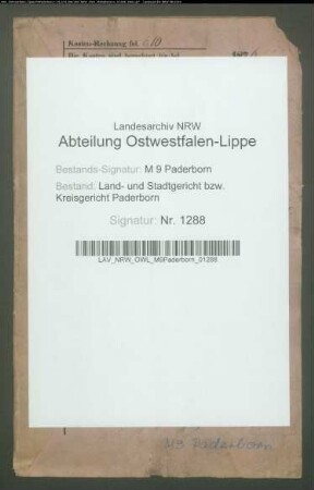 Erblasser: Schulte, Johann: