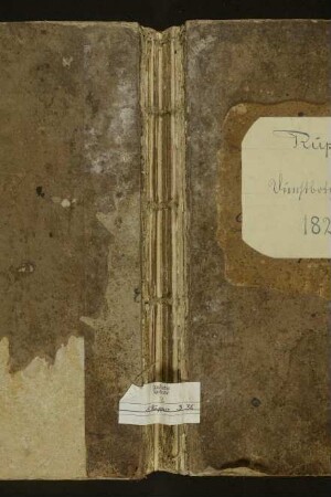 Dienstbotenbuch (Verzeichnis über Dienstboten und Handwerksburschen)