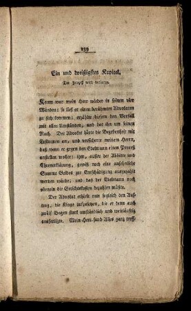 Ein und dreißigstes Kapitel. - Vierzigstes Kapitel.