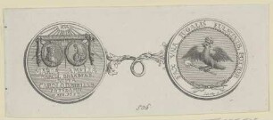 Bildnisse der Maria Amelia, Markgräfin von Brandenburg und des Karl, Herzog von Mecklenburg