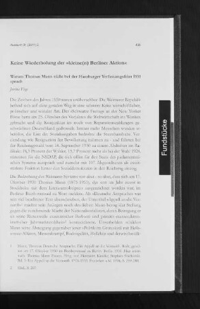 Fundstücke