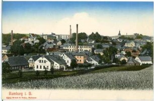 Rumburg. Blick über Rumburg