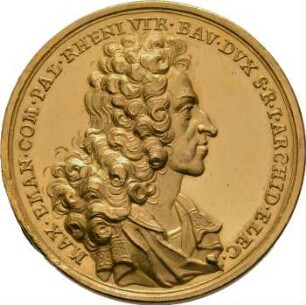 Medaille, 6 Dukaten, 1715