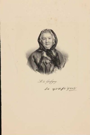 Bildnis der de Grafigny