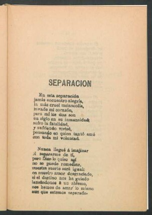 Separación