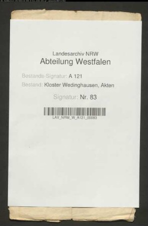 Beschnadung der Müscheder Mark.