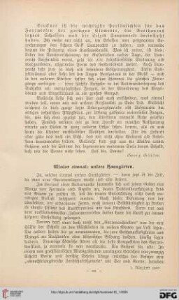 Wieder einmal: unsere Hausgärten
