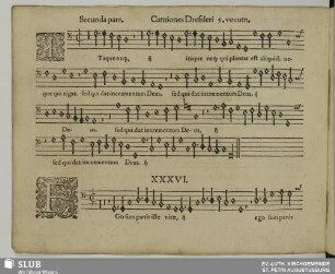 XXXVI. Ego sum panis ille vitae