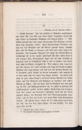 10. (München, den 22. November 1824.)