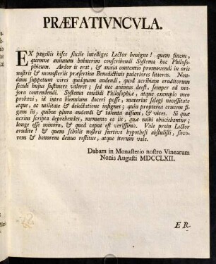 Praefatiuncula.