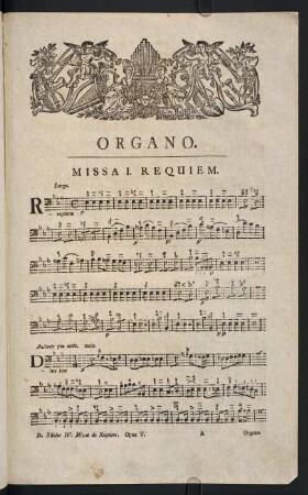 1-4, Missa I. De Requiem - Organo