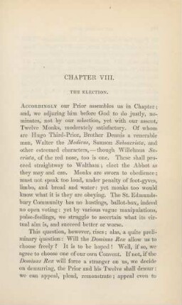 Chapter VIII. The Election