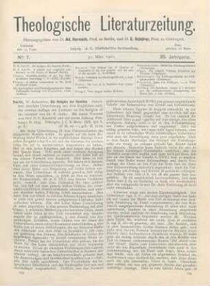 193-196 [Rezension] Smith, W. Robertson, Die Religion der Semiten