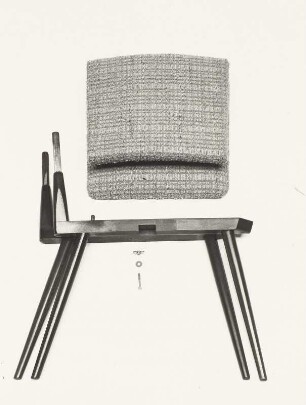 Montageteile des Stuhls (Modell 32) (1973; Geringswalder Sitzmöbelindustrie (JV))