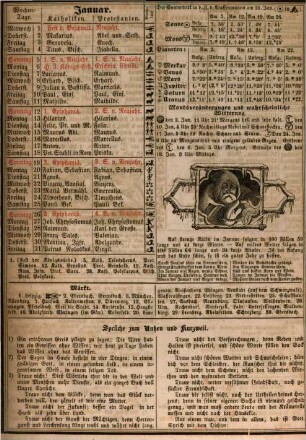 D[okto]r Florian Rieß's katholischer Volks-Kalender : für ... 1851