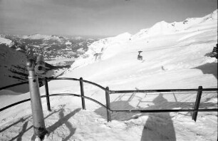 Oberstdorf: Nebelhorn; Terrasse mit Fernrohr