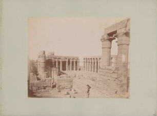 Säulengänge in Ägypten
