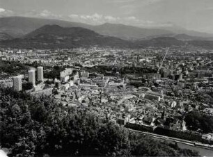 Blick über Grenoble
