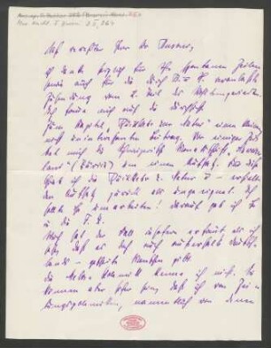 Brief an Ferruccio Busoni : 16.08.1920