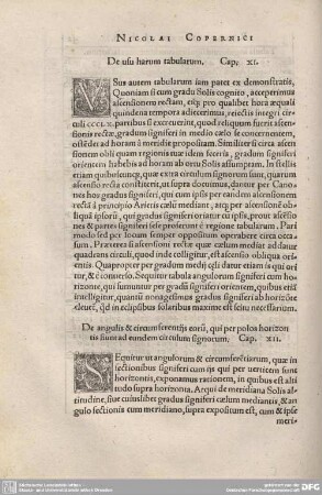 11. De usu harum tabularum.