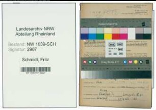 Entnazifizierung Fritz Schmidt , geb. 04.05.1904 (Feuerwehrmann)