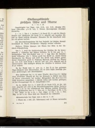 Stellungskämpfe zwischen Aisne und Marne
