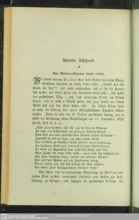 Neunter Abschnitt. Das Wallner-Theater (1856 - 1858)
