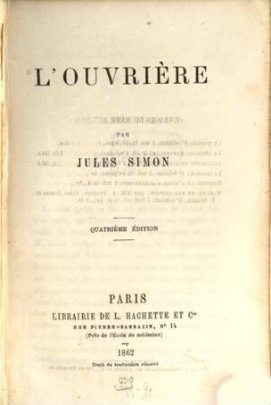 L'ouvrière
