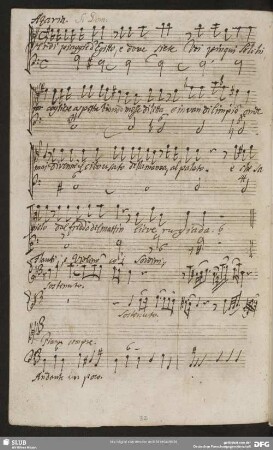 Recitativo: Verdi piaggie d'Egitto e dove siete