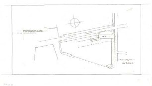 Gsaenger, Gustav; München - Neuhausen; Ev. Kirche - Variante (Lageplan)