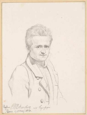 Bildnis Eckersberg, Christoffer Wilhelm (1767-1836), Maler