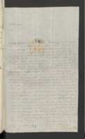 Brief von Samuel Elias von Bridel-Brideri an Johann Jacob Kohlhaas