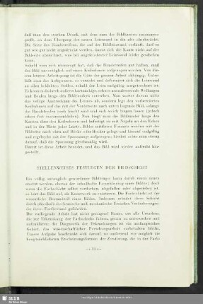 Stellenweises Festlegen Der Bildschicht