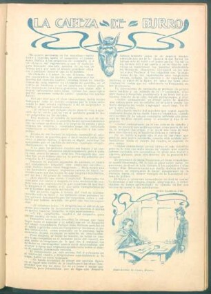 La cabeza de burro