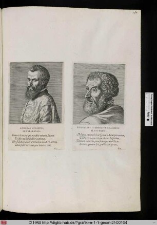 rechts: Cornelius Scribonius Grapheus.
