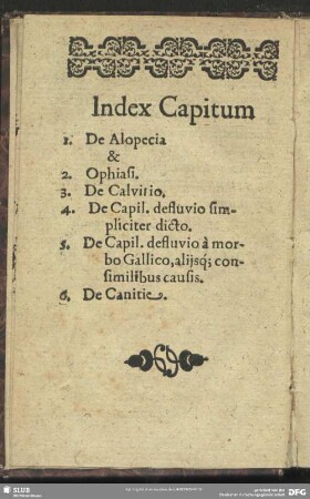 Index Capitum