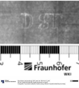 Buchstaben (zweikonturig): DST