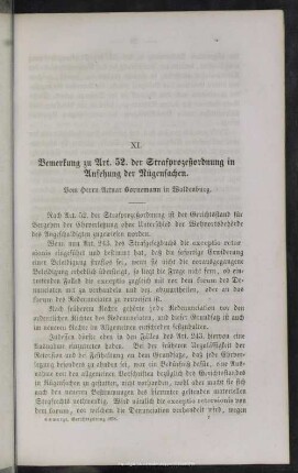 XI. Zur Lehre von der Richtigkeitsbeschwerde