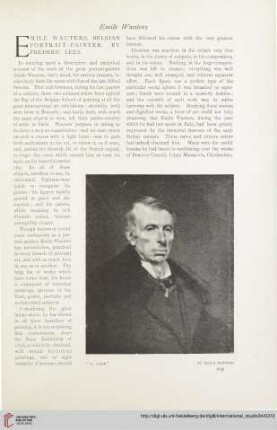 34.1908 = Nr. 136: Emile Wauters, Belgian portrait-painter