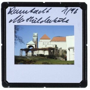 Darmstadt, Mathildenhöhe,Darmstadt, Mathildenhöhe, Ausstellungsgebäude