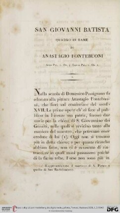C. San Giovanni Batista