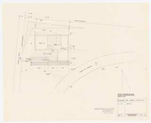Haus Bolland, Kassel: Lageplan (Blatt 6) 1:100