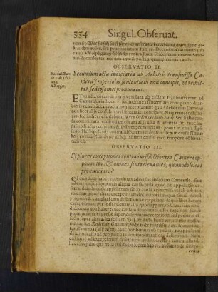 Observatio III. Si plures exceptiones contra iurisdictionem Camerae opponantur, et omnes sint releuantes, quomodo soleat pronunciari?