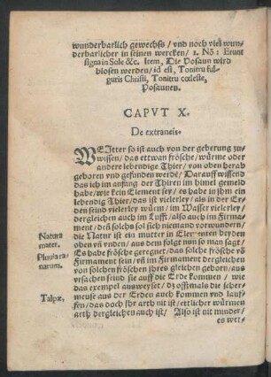 Caput X. De extraneis.
