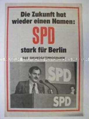 Sonderdruck der SPD zur Volkskammerwahl 1990