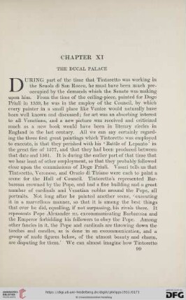 Chapter XI The Ducal Palace