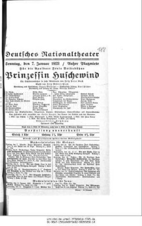 Prinzessin Huschewind