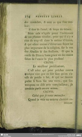 CXCVII. Le meilleur prédicateur