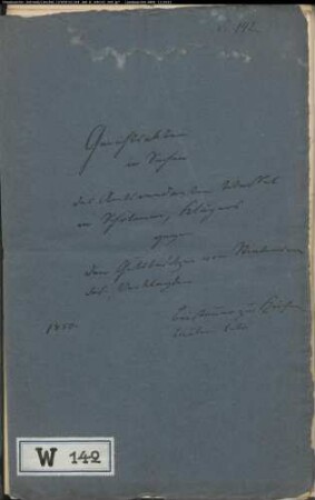 Wessel, Amtsrendant in Schötmar gegen von Stietencron in Schötmar - Beisteuer zu Kirchenbauten